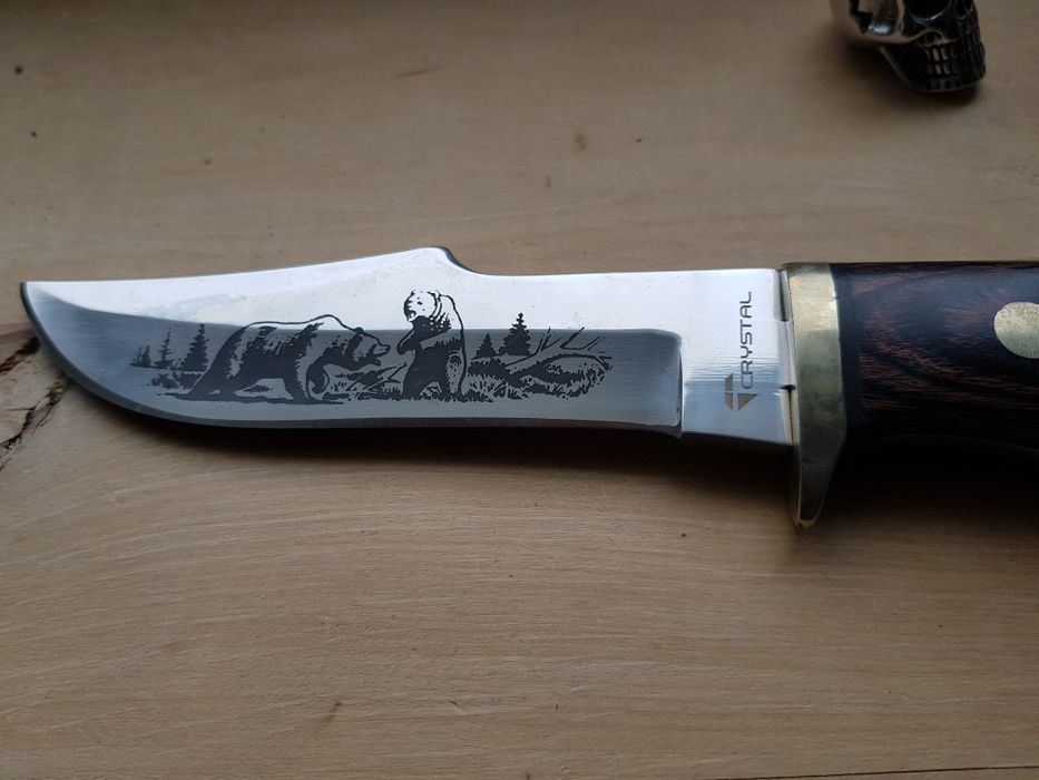 Nóż CRYSTAL myśliwski survivalowy