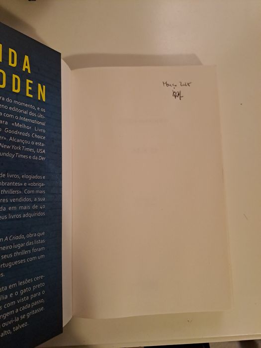 Livro Ala D de Freida McFadden