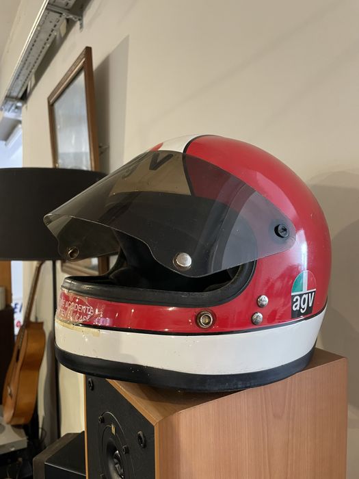Capacete AGV anos 80