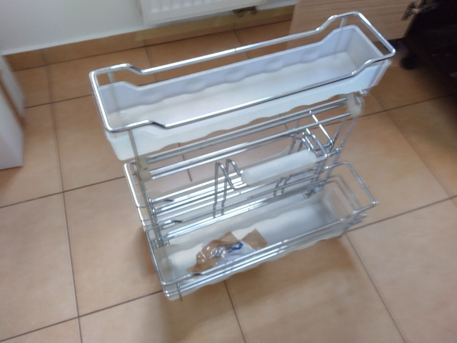 Cargo kosz dwupoziomowy na detergenty, wysuwany