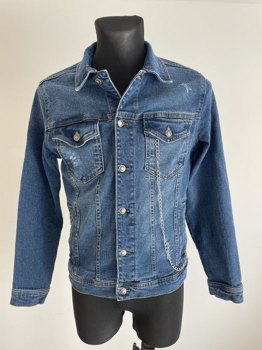 Kurtka Denim jeansowa custom avant garde