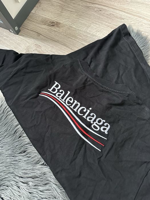 Koszulka Balenciaga Black Tee