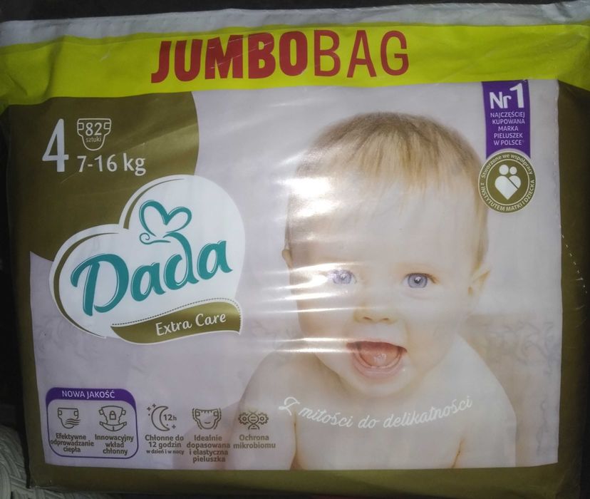 Pieluchy Dada extra care 4 Jumbo bag