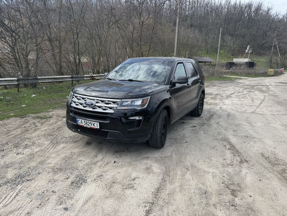 Ford Explorer Police Interceptor 2018