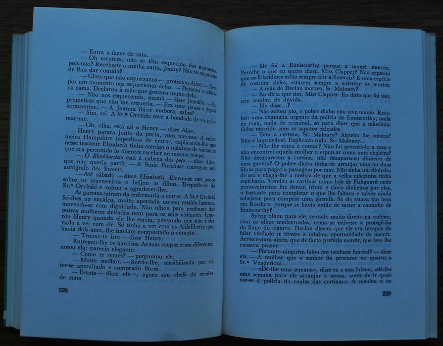 A Solidão de Elizabeth de William Trevor - 1ª Edição Ano de 1974