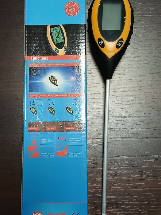 Miernik glebowy 4w1