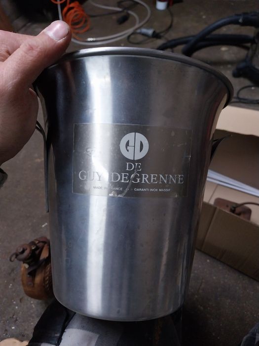 Balde de champanhe francês vintage Guy Degrenne