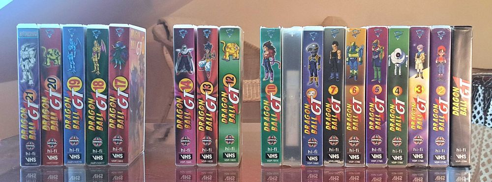 Pack Dragonball GT (DBGT PT-PT) - Coleção Cassetes Vídeo (VHS)