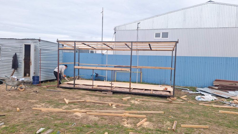 Битовка вагончик