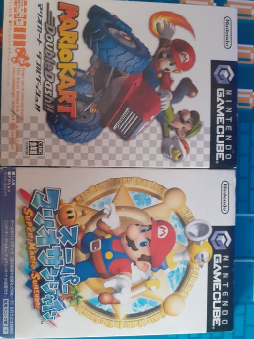 Nintendo gamecube jogos Mario