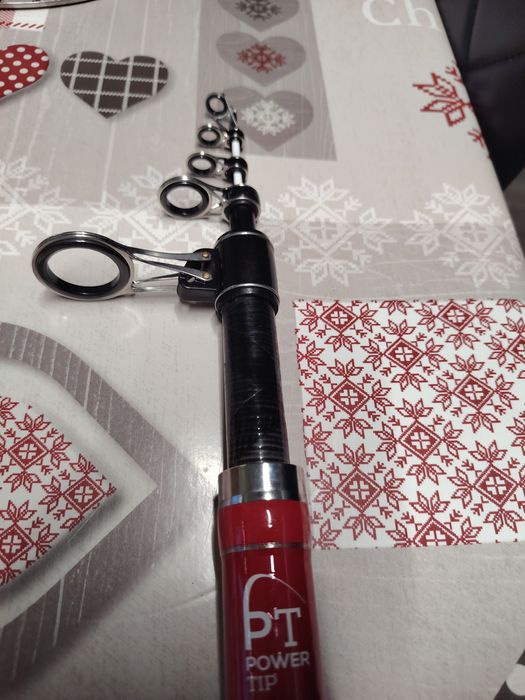 Cana de pesca ao fundo