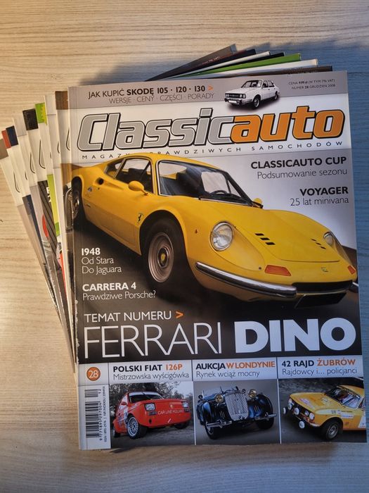 classicauto magazyn rok 2008 9 sztuk