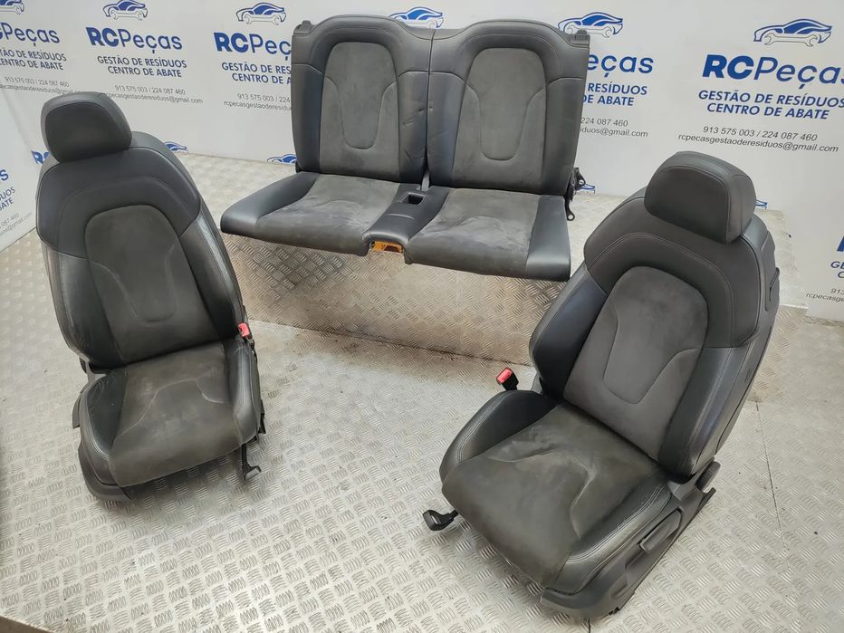 Conjunto Bancos em Pele Alcantara Audi TT 8J S-Line S Line