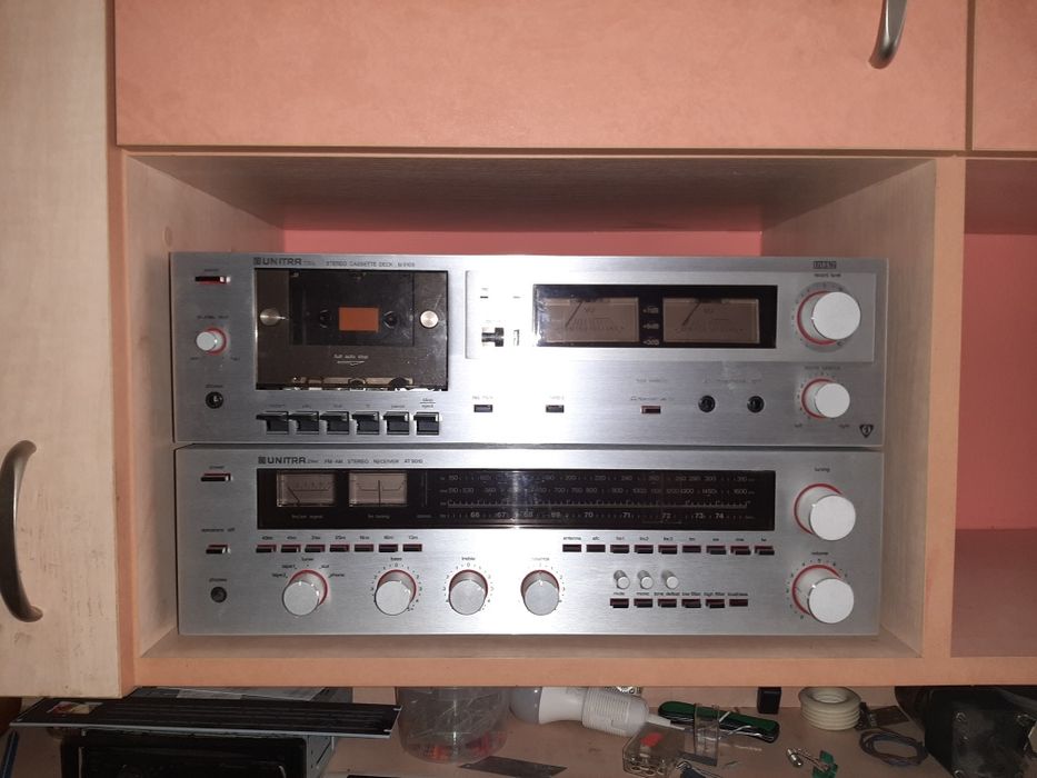Unitra zestaw  amplituner magnetofon