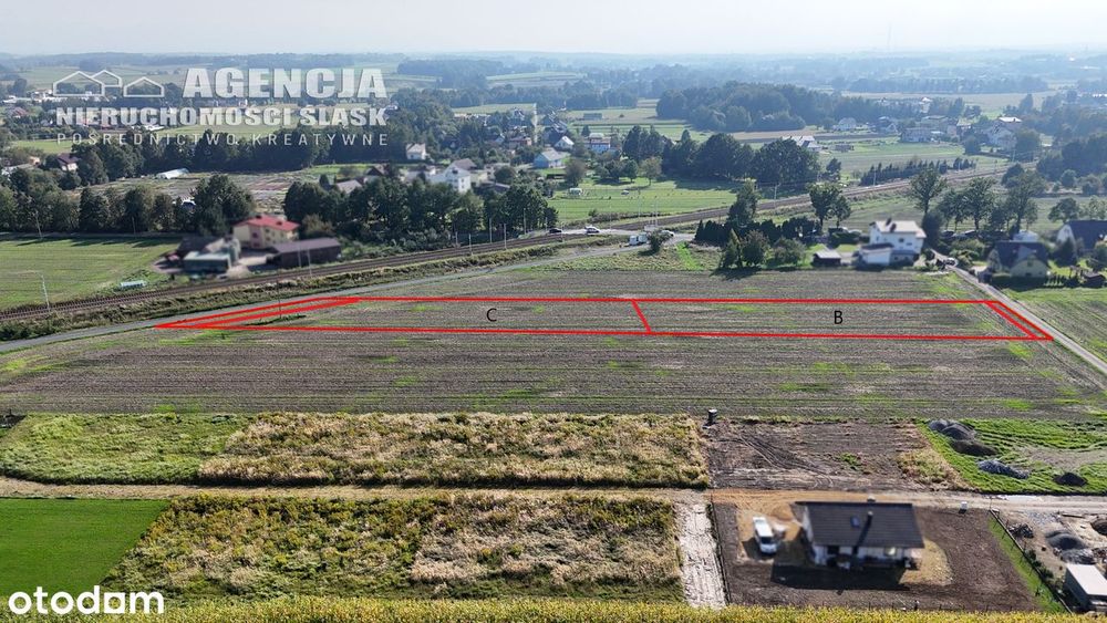 Wybierz jaką chcesz powierzchnię, 16-18a, wygodna lokalizacja