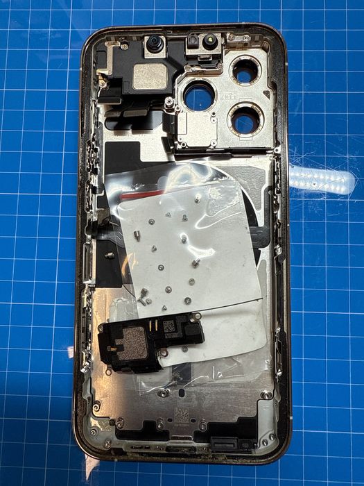 Korpus tył plecy iPhone 13 PRO SILVER