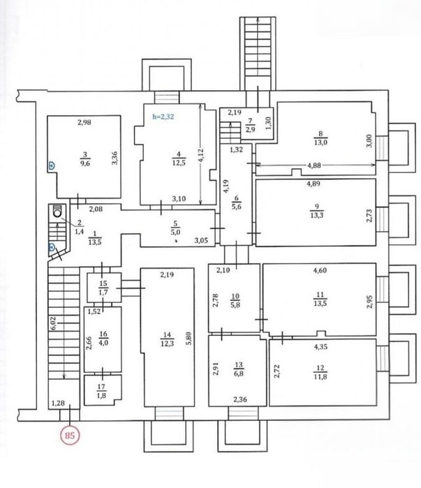 Продаж комерційного приміщення , 134,5 м² , вул. Чигоріна, 55 ,Без комісії