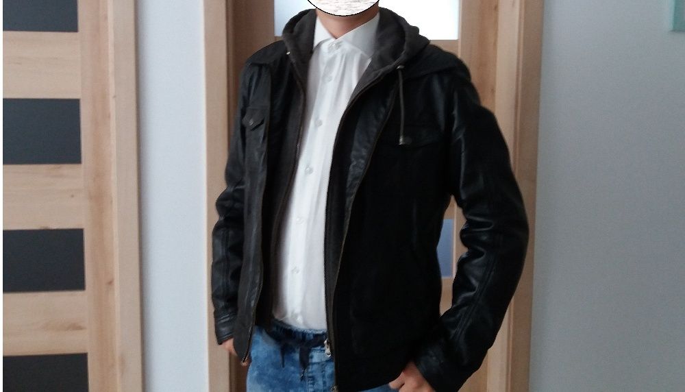 Kurtka skórzana Philip Russel