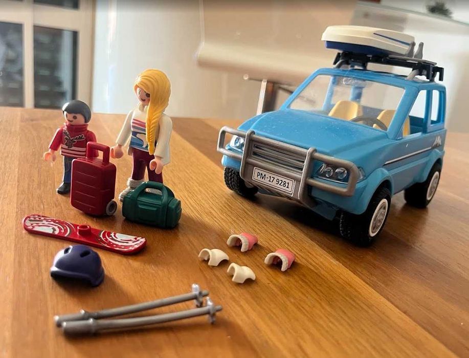 Playmobil Family Fun 9281 – SUV de Montanha com Acessórios – Completo!