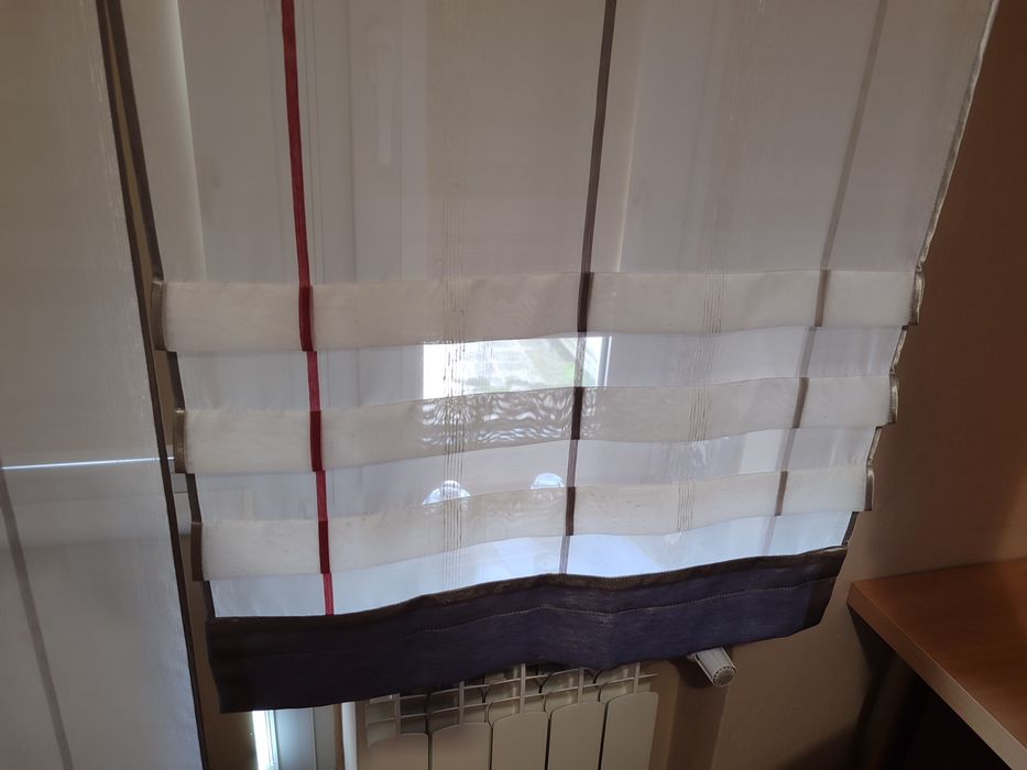 Firana na okno balkonowe