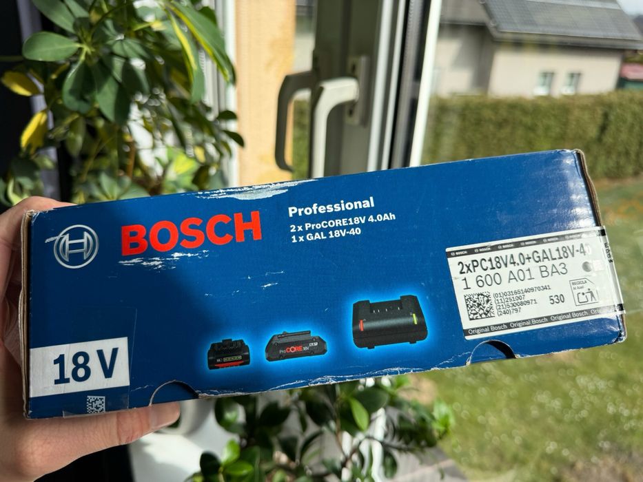 Bosch Professional 18V zestaw 2x akumulator 18V 4,0Ah  TOMI-TECH