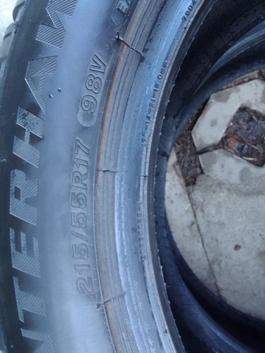 Cena za 2 Opony zimowe 215/55r17 FIRESTONE 2023r 6.5mm