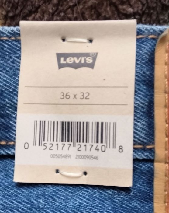 Джинсы LEVI'S 505 36W32L medium/dark  оригинал