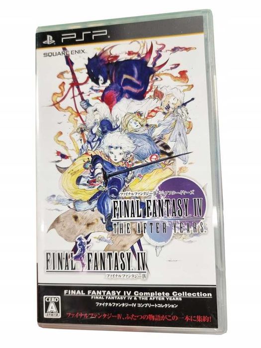 FINAL FANTASY IV + AFTER YEARS PSP 2xJAP gra po angielsku stan idealny