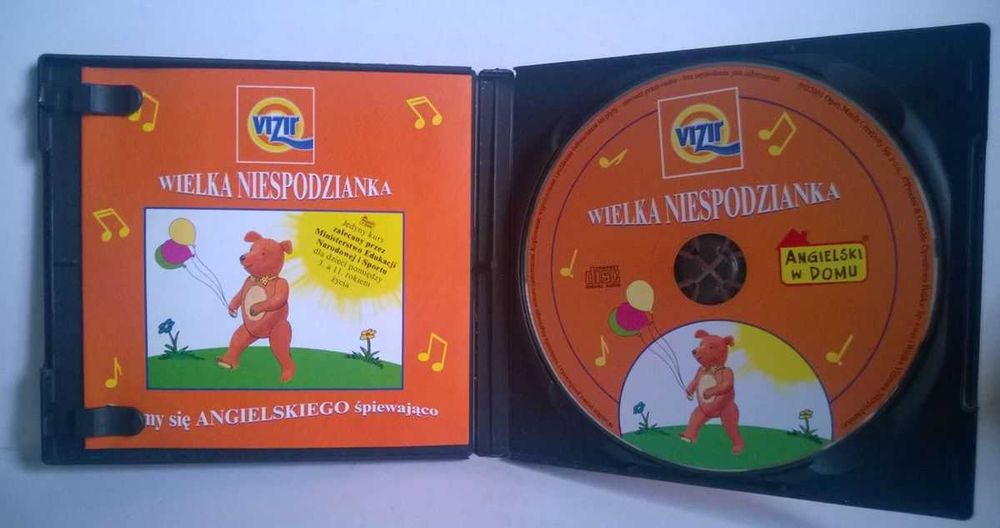 Kurs dla dzieci Wielka niespodzianka Uczmy Się Angielskiego + GRATIS