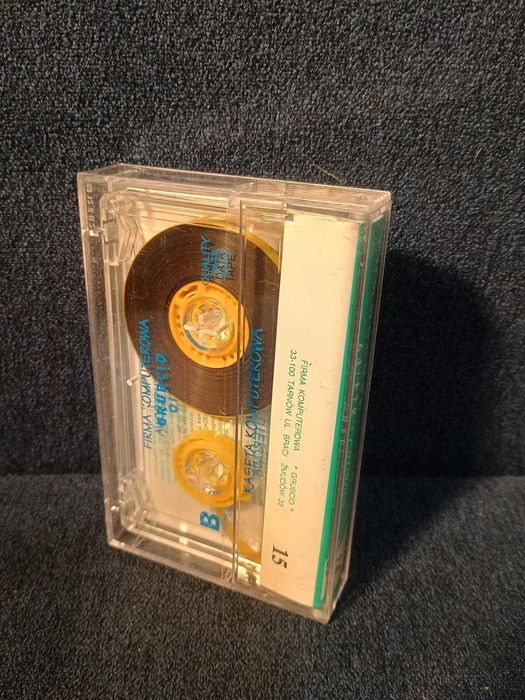 Kaseta Commodore 64 GRUBCIO 15 - składanka gier