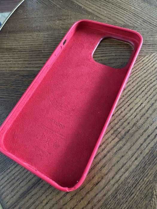 Etui APPLE Silicone Case do iPhone 13 Pro Czerwony