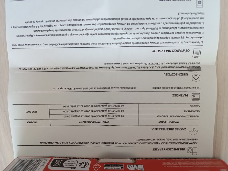 Nintendo Switch 2 półrocze