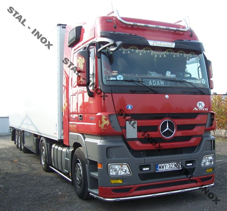 ORUROWANIE-ORUROWANIA górne Mercedes Arocs Oświetlenie