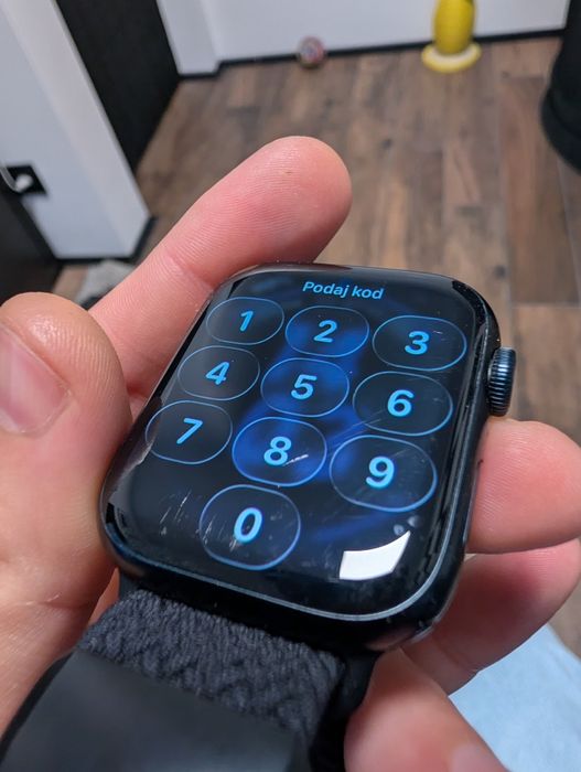 Apple Watch 9 Series GPS 45mm Czarny