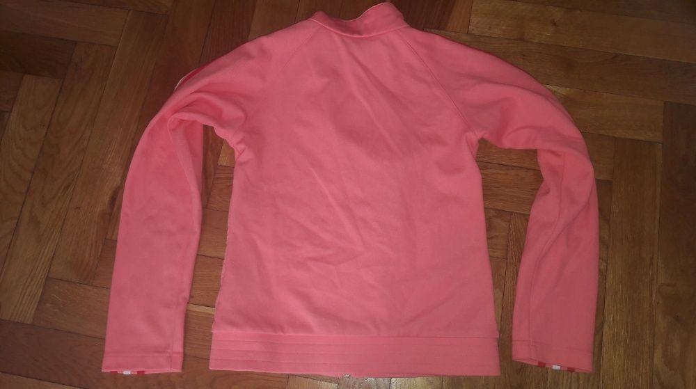 Różowa rozpinana bluza dresowa adidas 152 XS