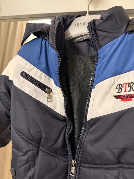 Тепла куртка на хлопчика НОВА 104