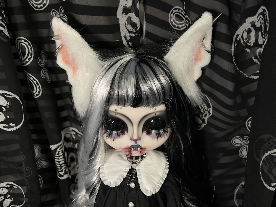Кастомна лялька блайз custom blythe doll monster high монстер хай