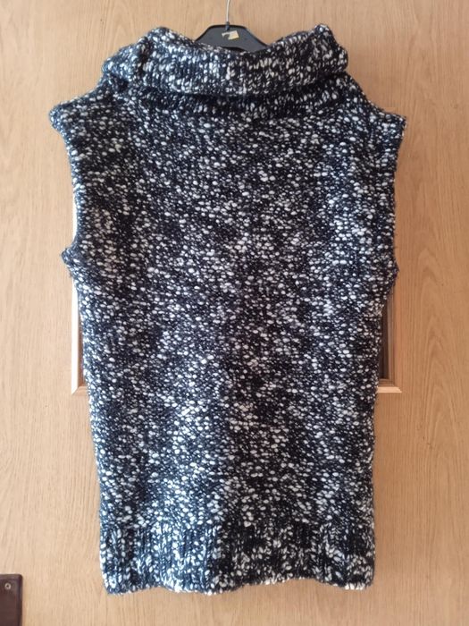 Kamizelka Bezrękawnik Golf 100% Wełna ANN TAYLOR