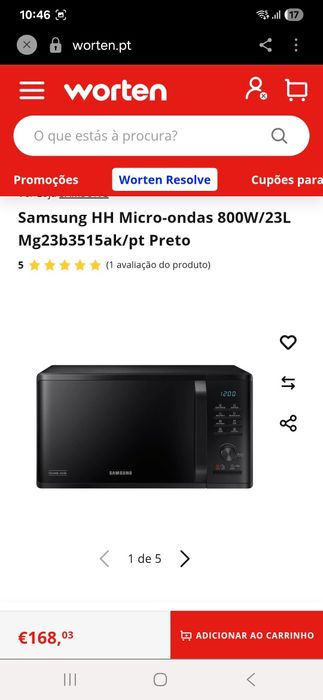 Microondas samsung