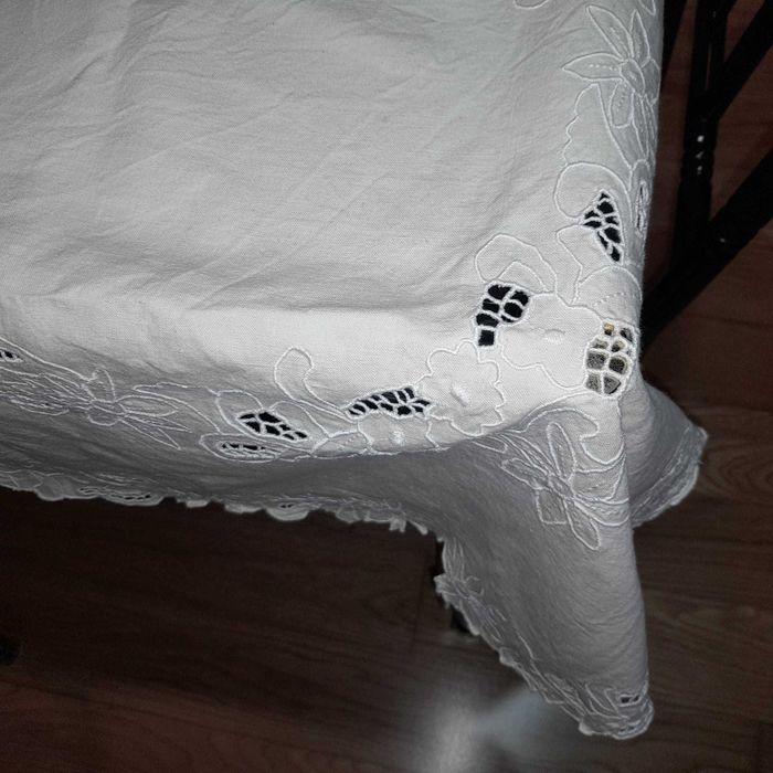 Toalha Luxo Linho Pesado (850g) – Bordado Denso – 196x131cm – Portes Grátis