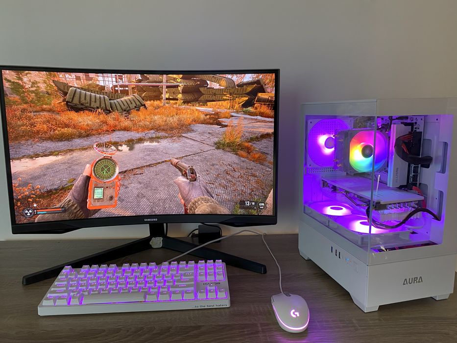 НОВИЙ! Ігровий ПК Ryzen 2600/RX 580 8Gb/16GBDDR4/250GBSSD Компьютер пк