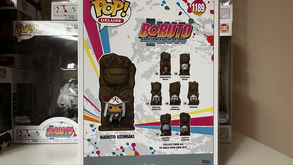 Funko Pop Deluxe - Hokage Series Boruto (5 unidades) - Raros em PT
