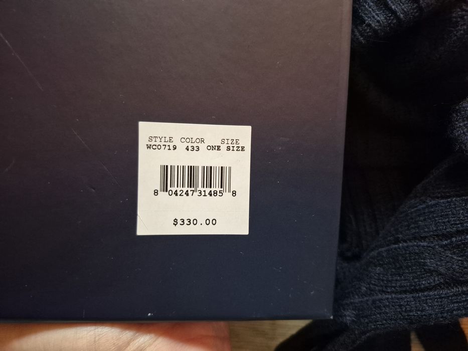 Czapka Szalik Rękawiczki Zestaw Komplet Ralph Lauren