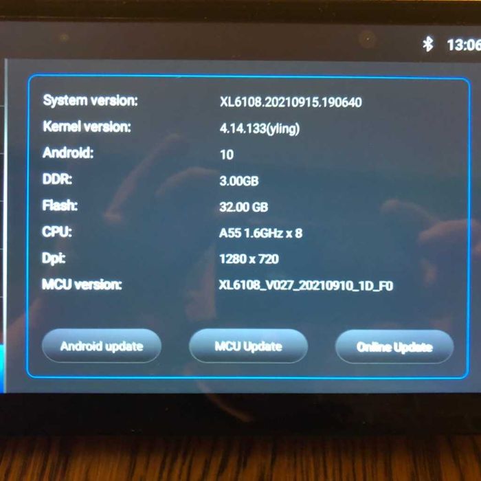 Radio android passat b6 b7 cc