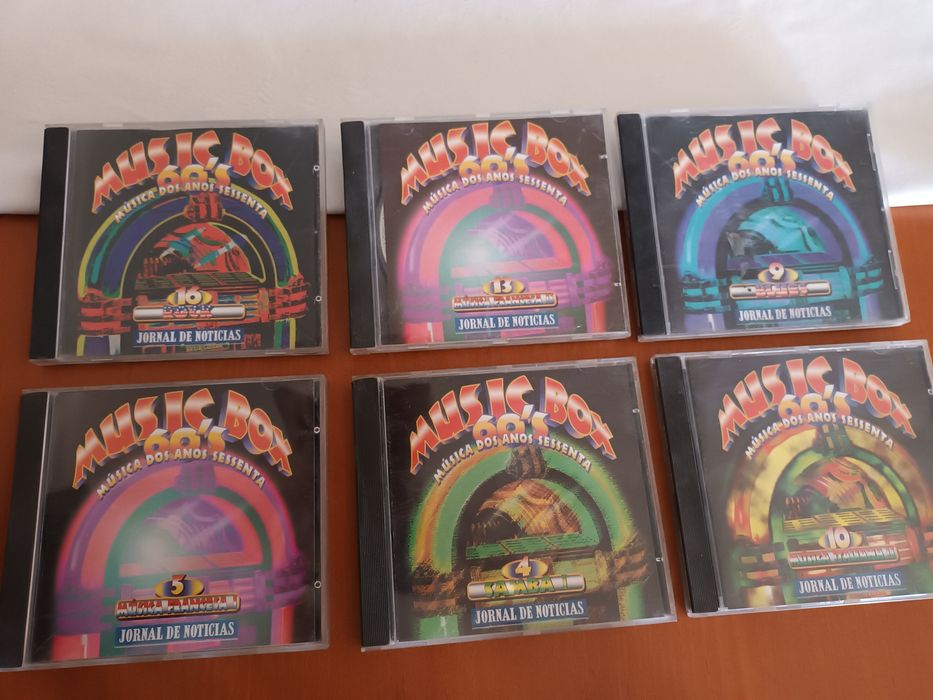 Lote de cds de música