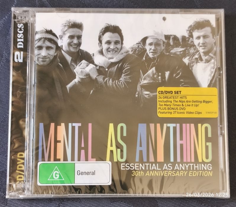 Mental As Anything - Essential As Anything 30th Anniversary Edition CD+DVD