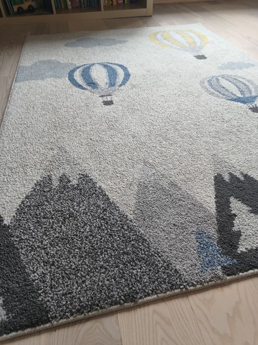 Dywan dziecięcy Balony Góry Niebo Chmury 120x170