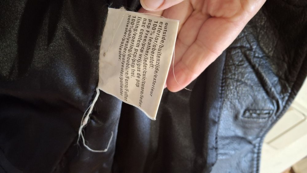 Casaco de pele para homem