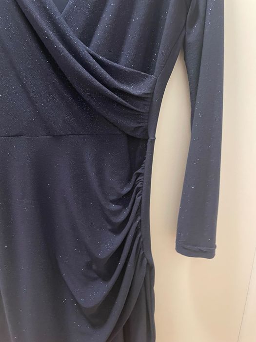 Sukienka krótka z brokatem