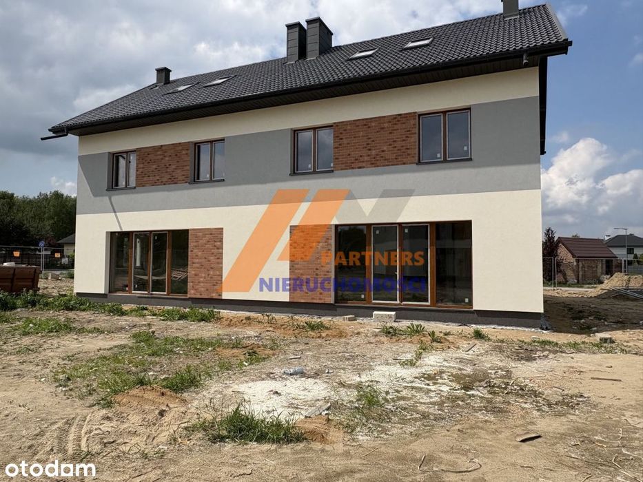 Bliźniak Książenice, dzialka ok 500 m². - Widok 2